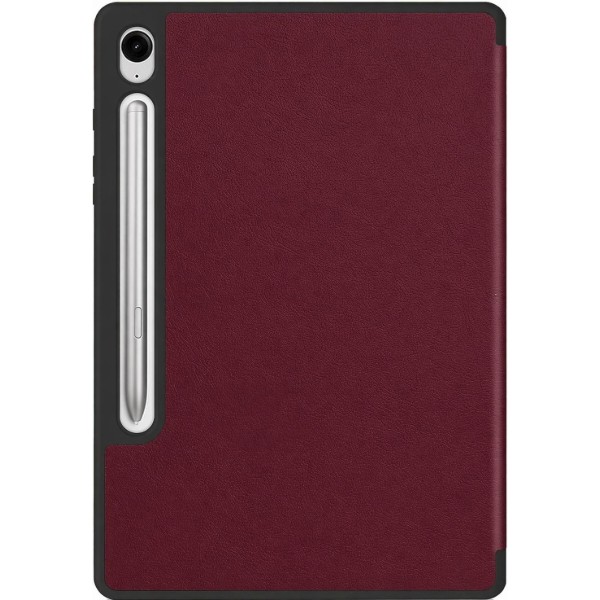 Фото - Чехол для планшета BeCover Flexible TPU Mate for Samsung Galaxy Tab S9 (SM-X710/SM-X716)/S9 FE (SM-X510/SM-X516B) 11.0" Red Wine (715583)